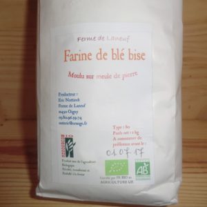 Farine de blé bise