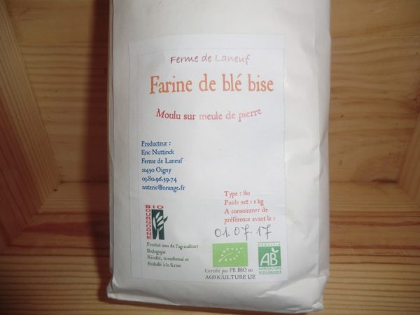 Farine de blé bise