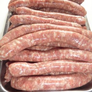 Saucisses natures