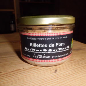 Rillettes de porc bocal