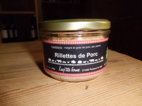 Rillettes de porc bocal