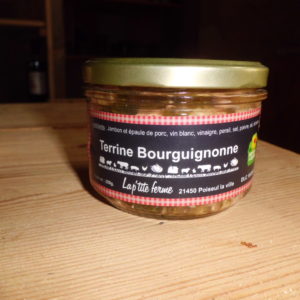 Terrine bourguignonne bocal