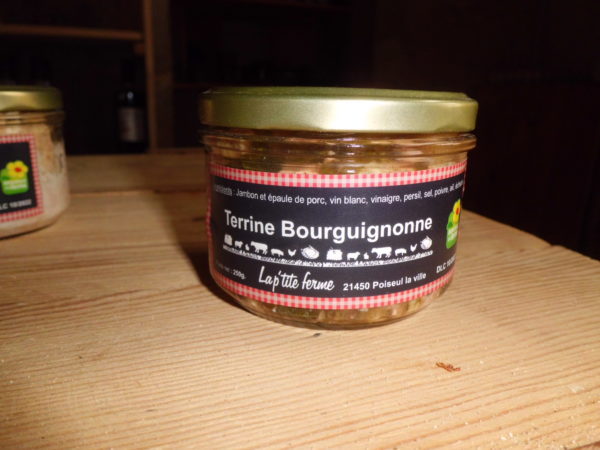 Terrine bourguignonne bocal