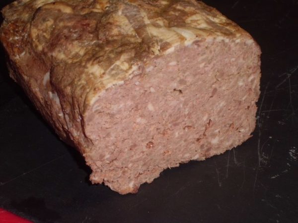 Terrine au foie de porc